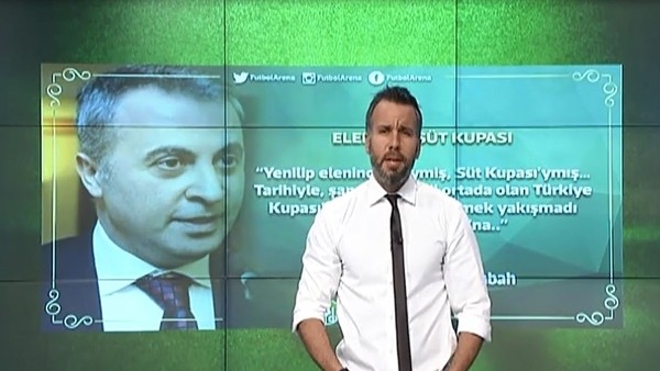 "Yenilip elenince, neymiş, Süt Kupası'ymış"