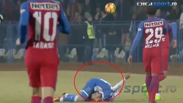 Romanya'da kanı donduran sakatlık