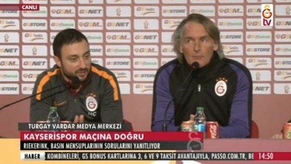 Riekerink, Kayserispor maçı öncesi açıklamalarda bulundu