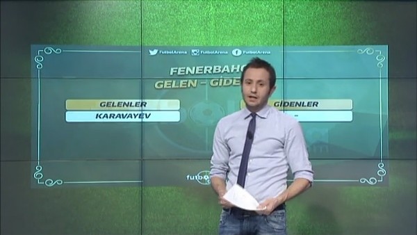 Fenerbahçe'nin ara transfer raporu