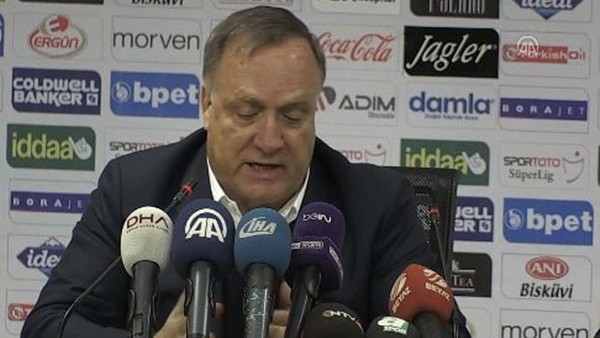 Dick Advocaat'ın Gaziantepspor maçı sonrası açıklamaları