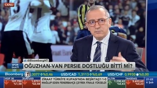 Fatih Altaylı: 'Van Persie'nin yaptığı hareket ağır cezalık suç'