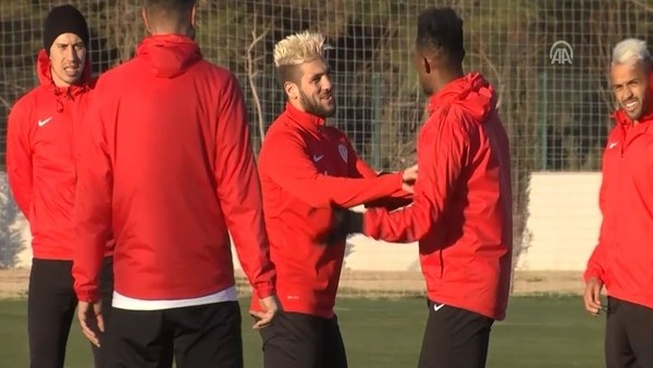 Antalyaspor'da Kardemir Karabükspor maçı hazırlıkları
