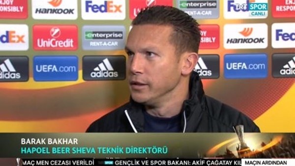 Hapoel Teknik Direktör Barak Bakhar: 'Beşiktaş harika bir takım'
