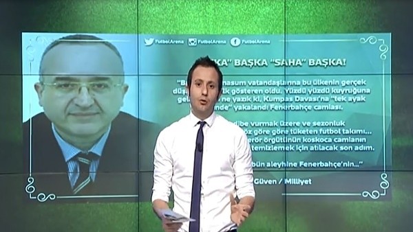 "Mahkeme lehine, tribün aleyhine Fenerbahçe'nin"
