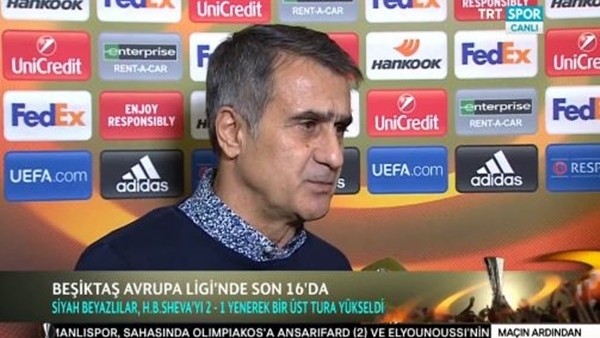 Şenol Güneş: 'Zor maç oldu'