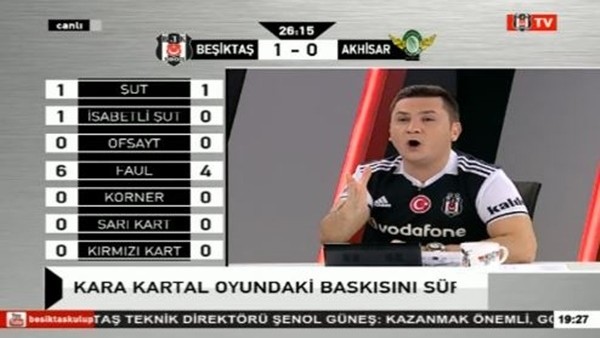 Talisca'nın golü BJK TV spikerlerini coşturdu