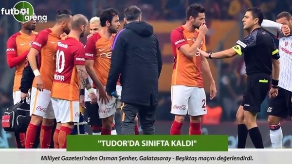 Osman Şenher: 'Tudor'da sınıfta kaldı.'