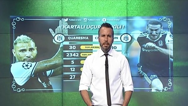 Beşiktaş'ı uçuran ikili Quaresma ve Cenk Tosun