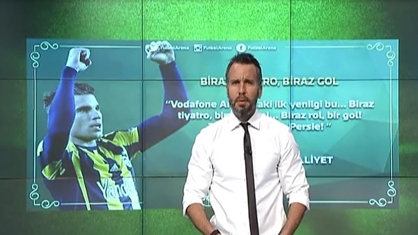 Atilla Gökçe'den Van Persie'ye: "Biraz rol, biraz gol"