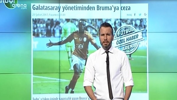 En Çok Tıklanan Haber: Galatasaray'dan Bruma'ya ceza