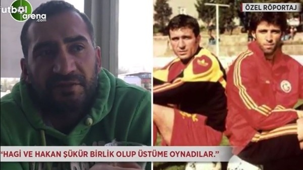 "Hagi, Hakan Şükür'le birlikte üzerime oynadı"