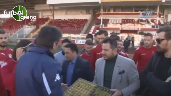 Beşiktaşlı taraftarlardan Samsunspora forma desteği