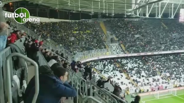 Vodafone Arena'da atmosfer