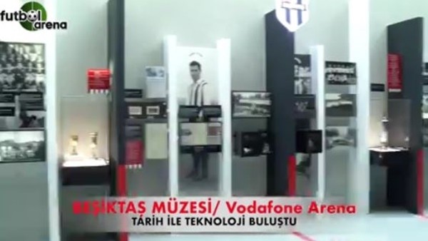FutbolArena TV, Beşiktaş Müzesi'ni görüntüledi