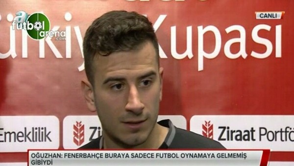 Oğuzhan Özyakup: ''Fenerbahçe futbol oynamaya gelmemiş.''