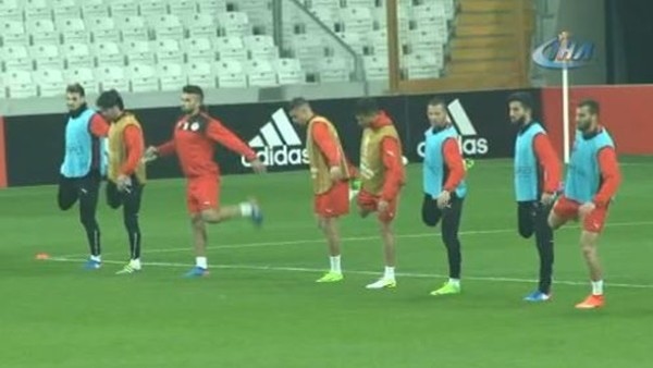 Hapoel Beer Sheva son antrenmanını yaptı