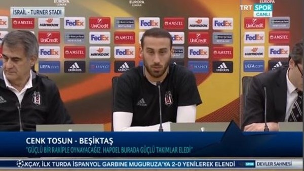 Cenk Tosun'un Hapoel Beer Sheva maçı öncesi açıklamaları