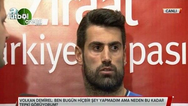 Volkan Demirel Beşiktaş maçı sonrası isyan etti