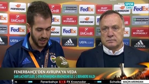 Advocaat: 'Bazı oyuncularım bu akşam maçta yoktu'