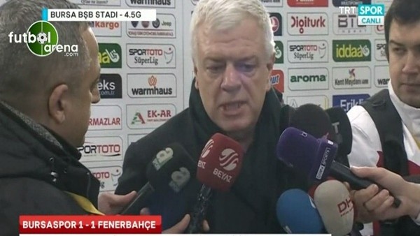Bursaspor Başkanı Ali Ay'dan hakeme tepki