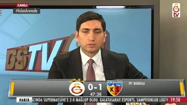 Kayserispor'un 2. golünde GS TV!