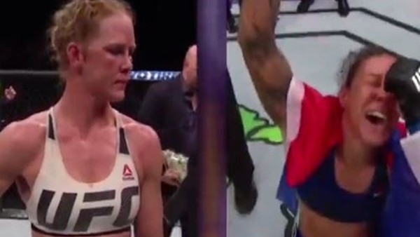 Holly Holm fena dağıldı