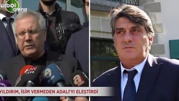 Aziz Yıldırım, Serdal Adalı'yı eleştirdi