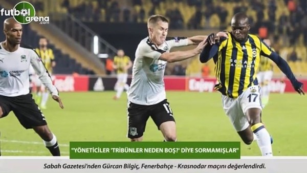 Gürcan Bilgiç: 'Yöneticiler 'Tribünler neden boş?' diye sormamışlar.'