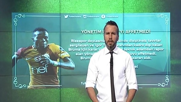 Galatasaray'da Bruma affedilmedi