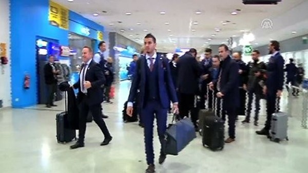 Osmanlıspor kafilesi Yunanistan'da