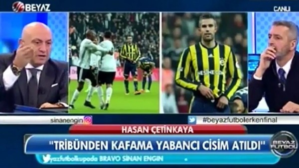 Sinan Engin canlı yayında çıldırdı