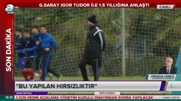 Karabük Başkanı Ferudun Tankut: 'Galatasaray hırsızlık yaptı!'