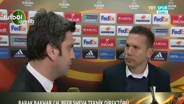 Hapoel Beer Sheva hocası Barak'tan Beşiktaş itirafı