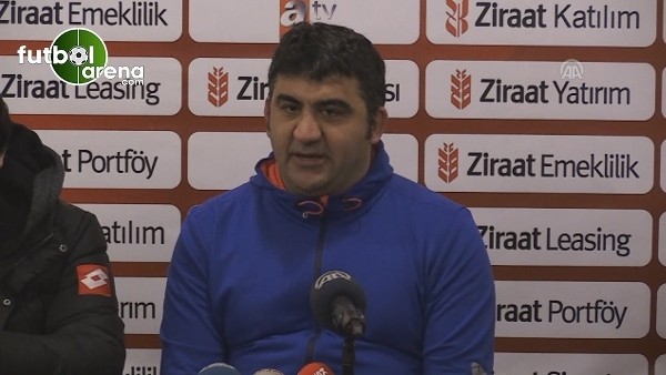 Ümit Özat: ''Alanyaspor maçına artık bahane üretmeden hazırlanacağız.''