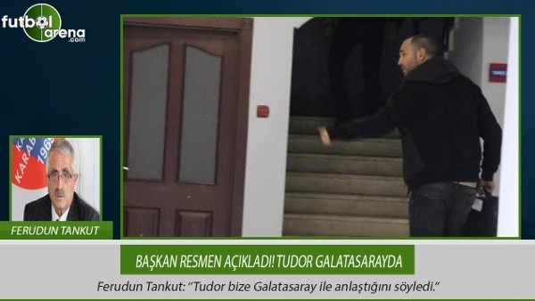 Karabükspor Başkanı Feridun Tankut, Igor Tudor'un ayrılacağını resmen açıkladı
