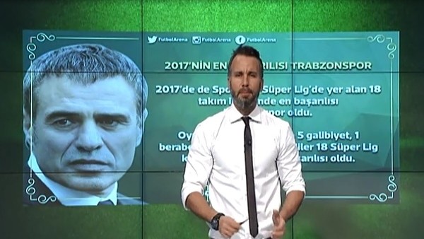 2017 yılının en başarılı takımı Trabzonspor