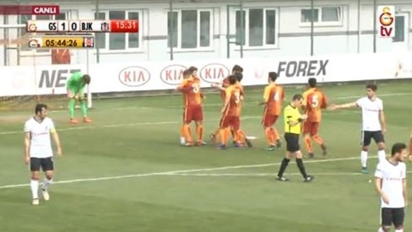 Berk İsmail'in Beşiktaş'a penaltıdan attığı gol