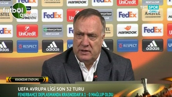 Dick Advocaat Krasnodar maçı sonrası futbolcularını suçladı
