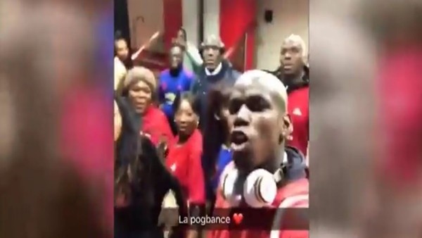 Pogba ailesinin çılgın sevinci