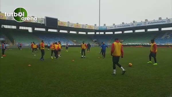 Rizespor, Galatasaray maçı hazırlıklarını sürdürüyor.