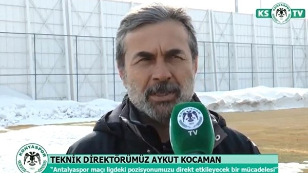 Aykut Kocaman'dan Antalyaspor'a gözdağı!