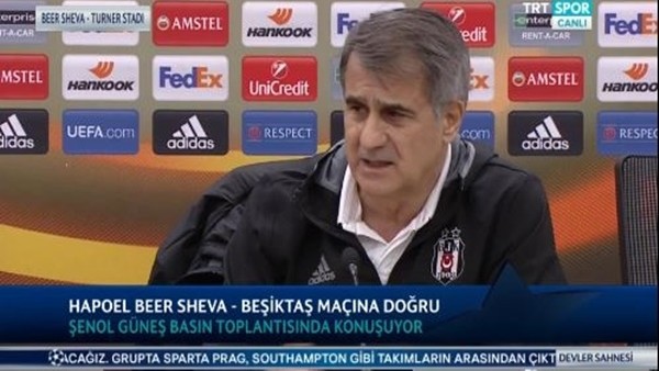 Şenol Güneş: 'Lider iki takımın maçı olacak'