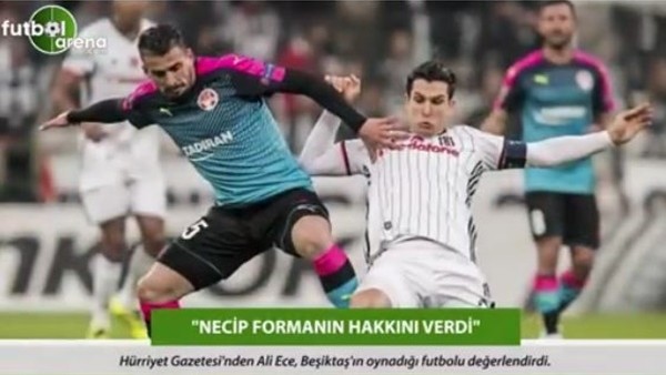 Ali Ece: 'Necip formanın hakkını verdi.'