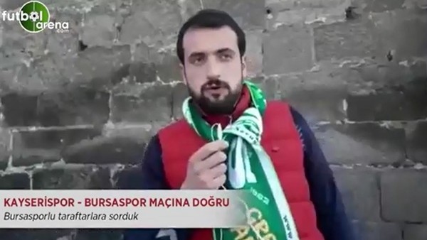 Bursasporlu taraftarların Kayserispor maçı yorumu