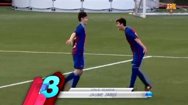 Barcelonalı gençlerden muhteşem goller