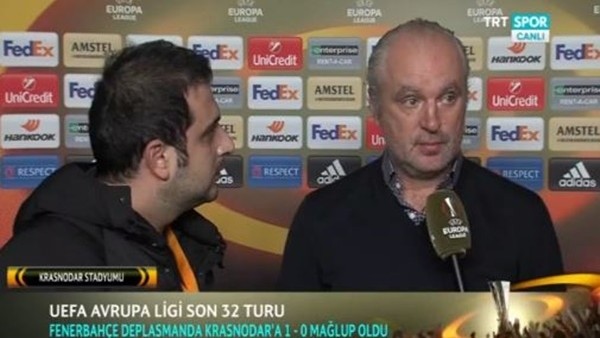 Krasnodar Teknik Direktörü Shalimov'dan Fenerbahçe sözleri