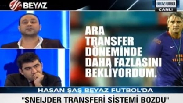 Hasan Şaş'ı Wesley Sneijder yaktı