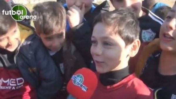 Genç futbolcuların idolleri