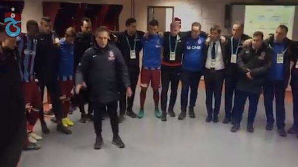 Ersun Yanal'dan oyuncularına motivasyon konuşması